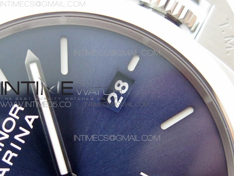 PAM1313 VSF 1:1 Best Edition Blue Dial on Blue Leather Strap P.9010 Clone